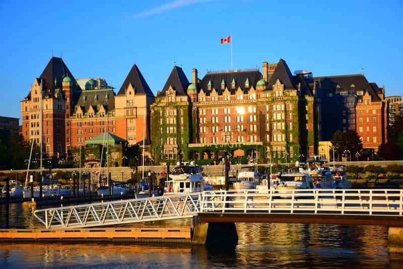 Stay at the Empress Hotel in Victoria