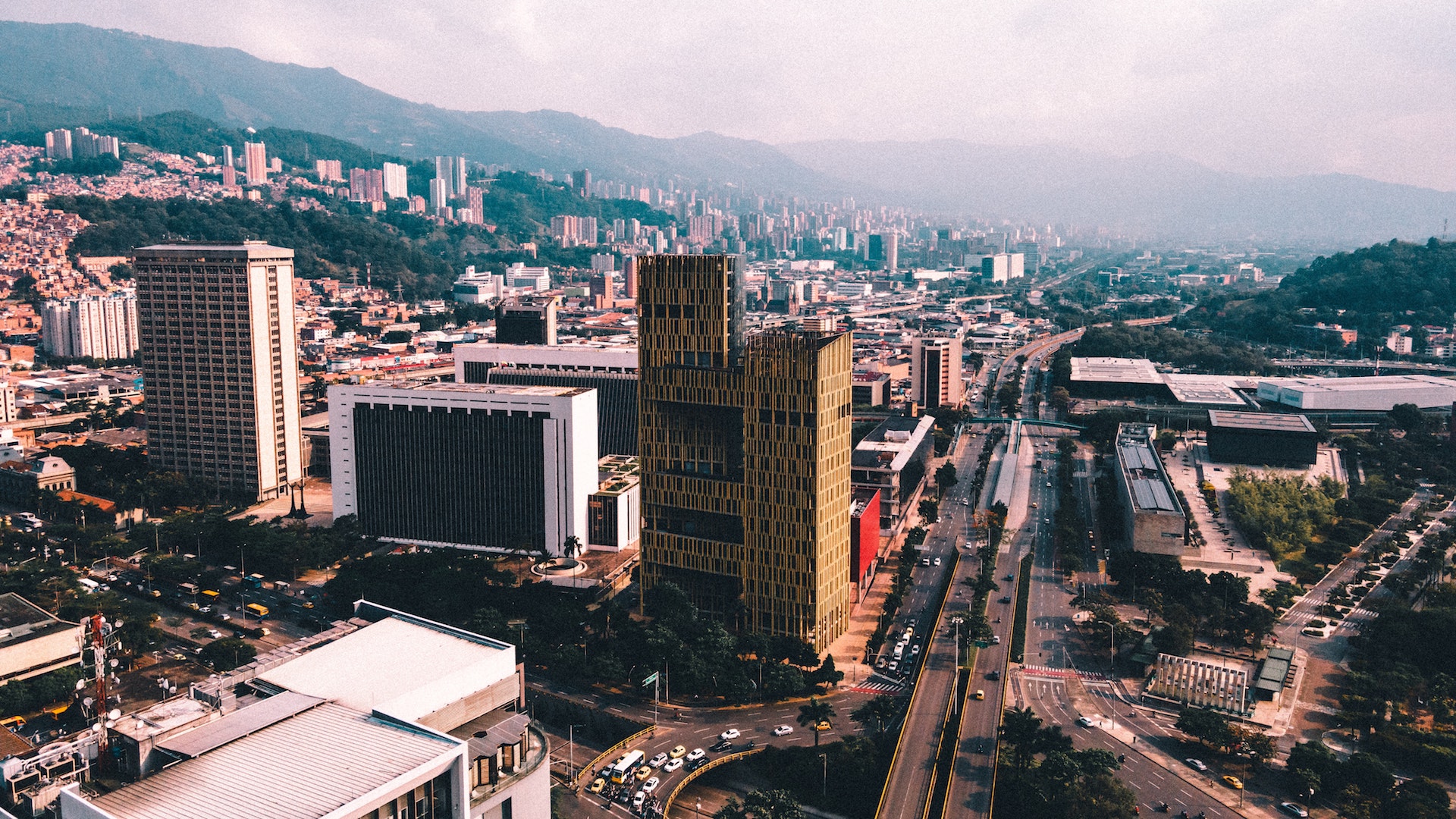 City of Medellin Colombia.