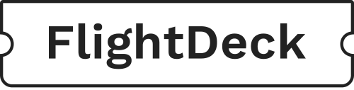 Flightdeck Powered by Pilot logo